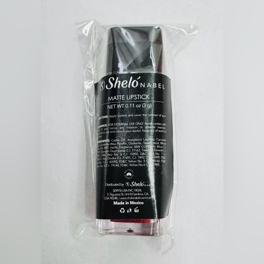 Shelo Nabel‎ Matte Red Lipstick Net WT 0.11oz (3 g) - Picture 3 of 8